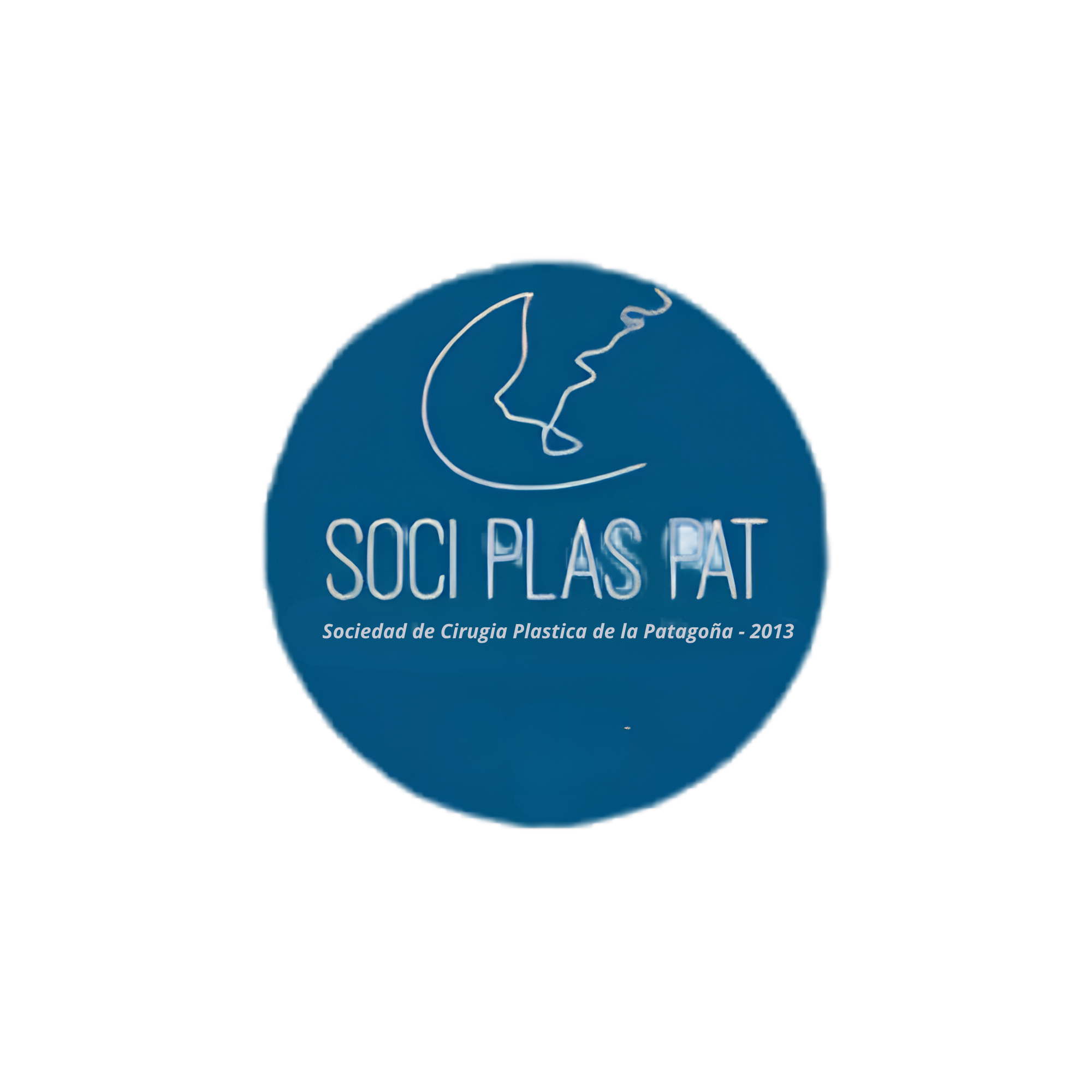 Logo de SOCIPLAS PAT (Sociedad de Cirugía Plástica de la Patagonia), institución médica que reúne a especialistas en cirugía plástica, estética y reconstructiva de la región patagónica de Argentina.